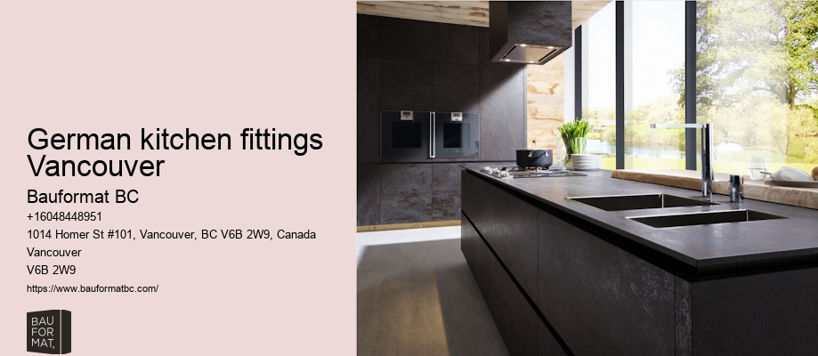 Popular German kitchen cabinet styles Vancouver