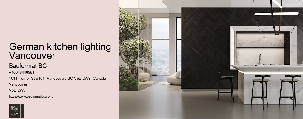 German kitchen cabinets with natural wood finishes Vancouver