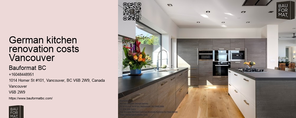 Custom German kitchens Vancouver