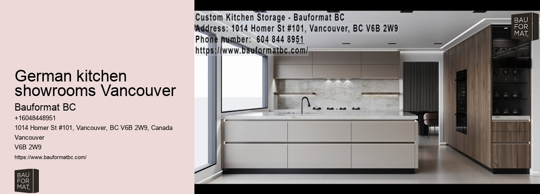 German kitchen cabinets styles Vancouver