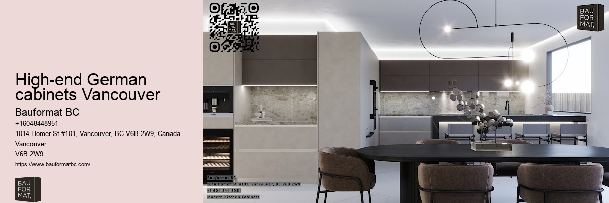 Classic German kitchen cabinet styles Vancouver