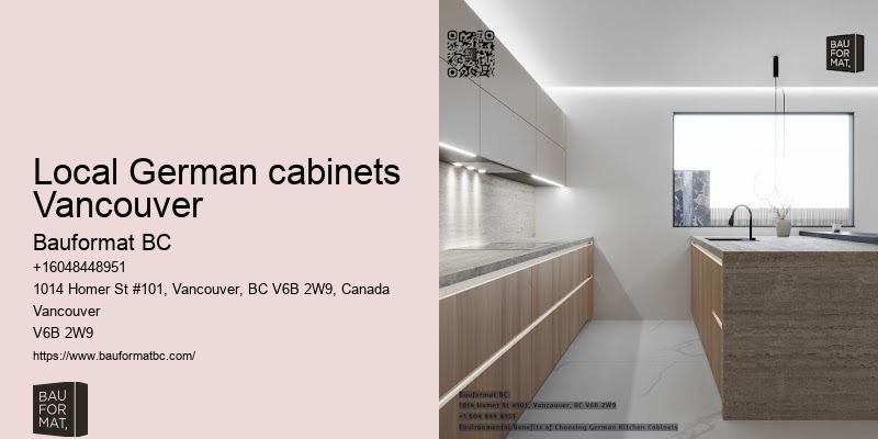 German kitchen cabinets with lacquer finish Vancouver