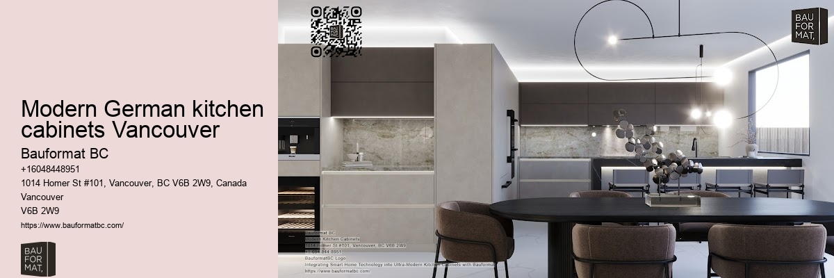 German kitchen cabinet shop Vancouver