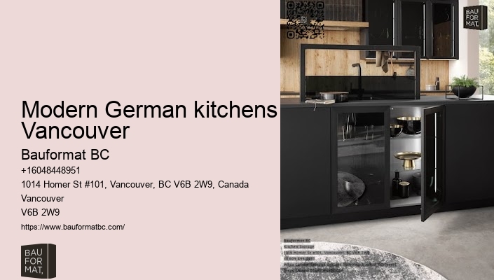 German kitchen cabinets with European craftsmanship Vancouver