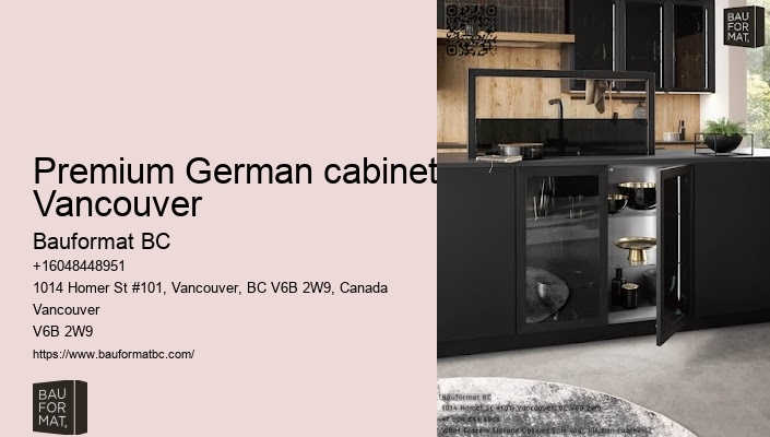 Reputable German kitchen cabinet suppliers Vancouver