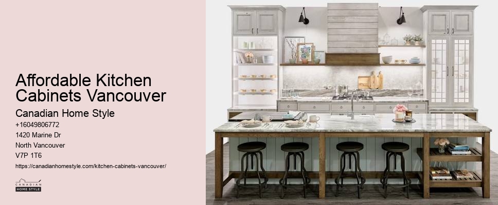 Designer Kitchen Cabinets For Unique Kitchen Layouts Vancouver BC