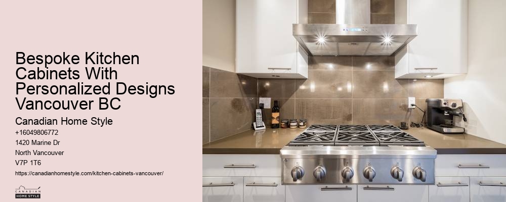 Kitchen cabinet stain options Vancouver BC