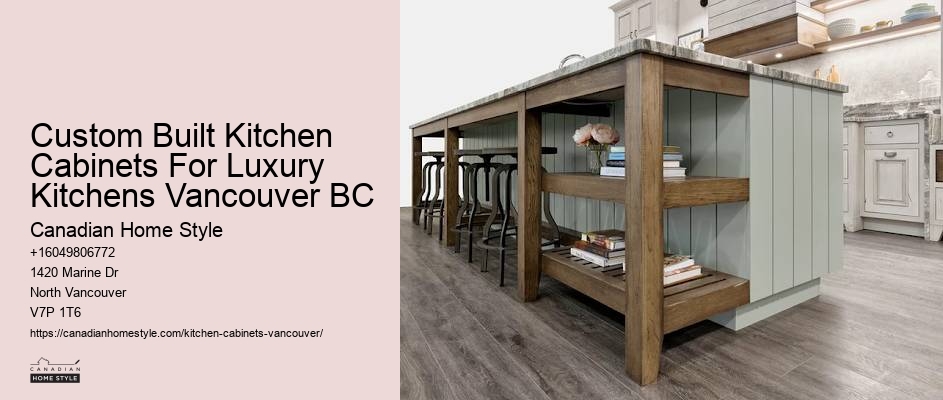 Black kitchen cabinets Vancouver
