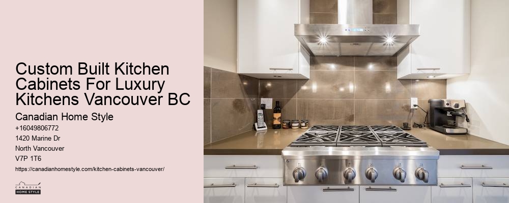 Pull-Out Kitchen Cabinets Vancouver