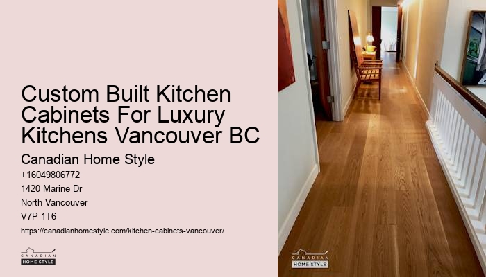 Luxury Kitchen Cabinets With Soft Close Drawers Vancouver