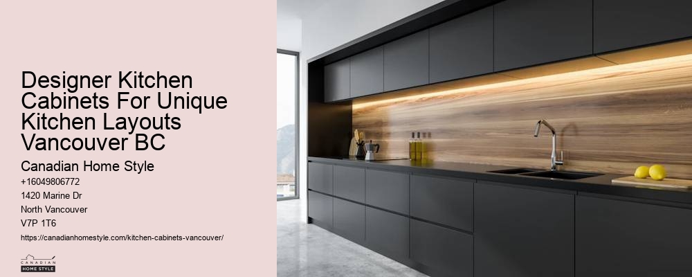 Contemporary Kitchen Cabinets Vancouver