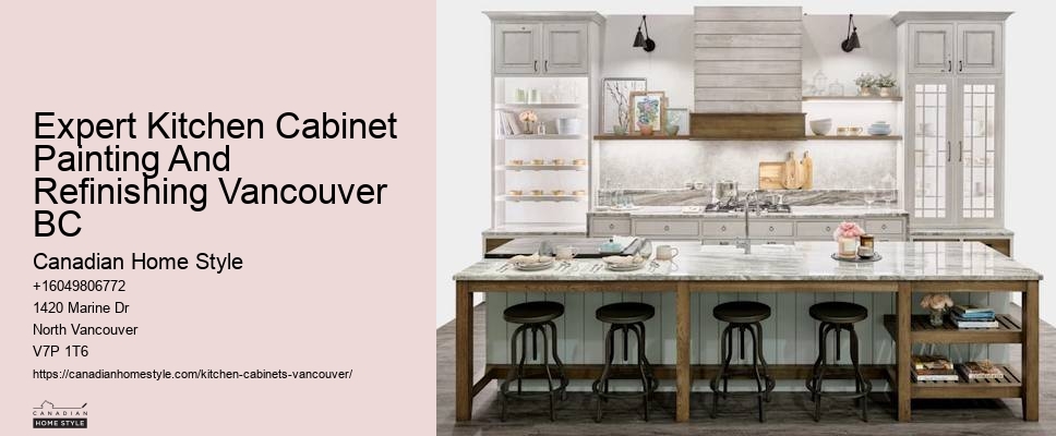 Customized kitchen cabinets Vancouver