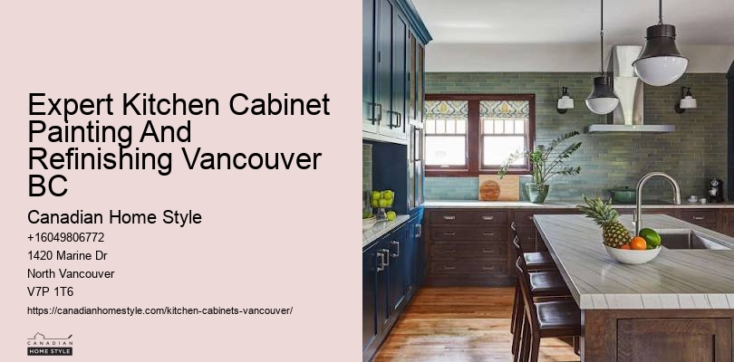 High-End Kitchen Cabinet Manufacturers In Vancouver