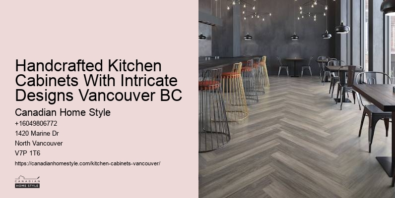 Modern kitchen cabinet doors Vancouver