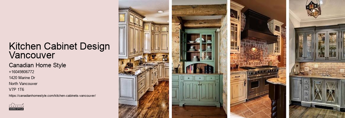 Contemporary kitchen cabinet styles Vancouver BC