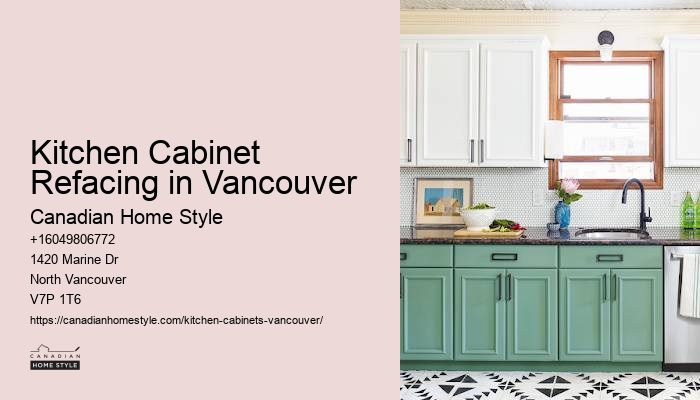 Espresso kitchen cabinets Vancouver