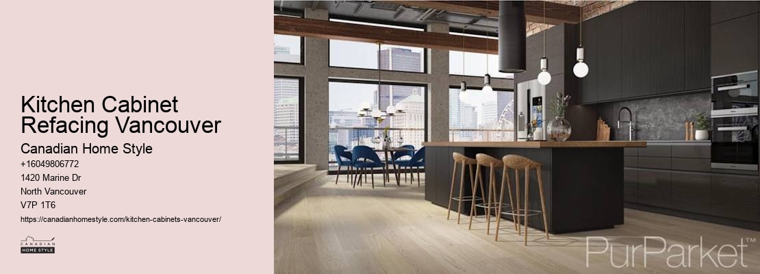 Contemporary kitchen cabinet styles Vancouver BC