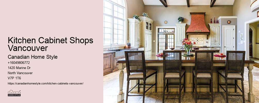 Sustainable kitchen cabinet choices Vancouver