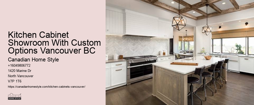 Two-tone kitchen cabinet designs Vancouver
