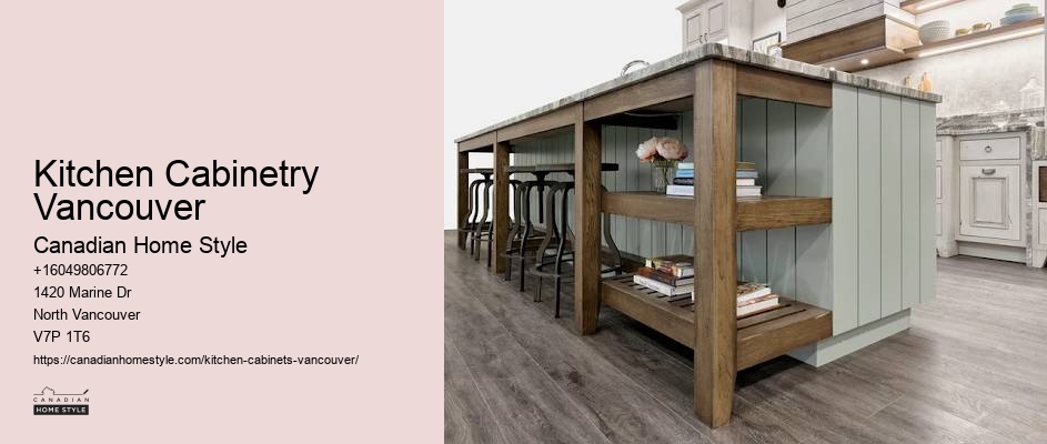 Frameless kitchen cabinets Vancouver
