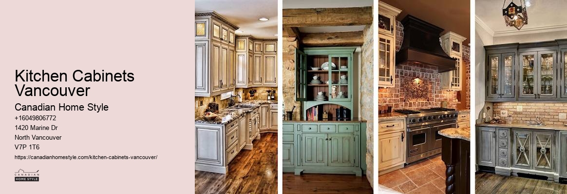 Designer kitchen cabinet door styles Vancouver BC