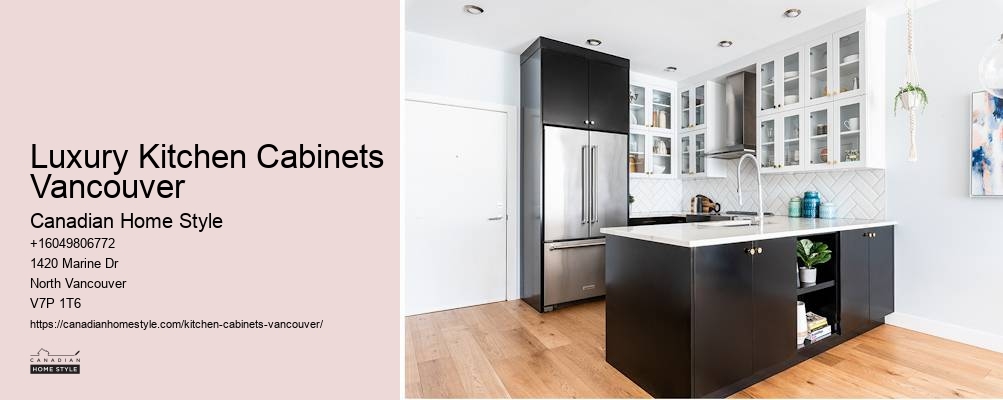 Contemporary Traditional Kitchen Cabinets Vancouver