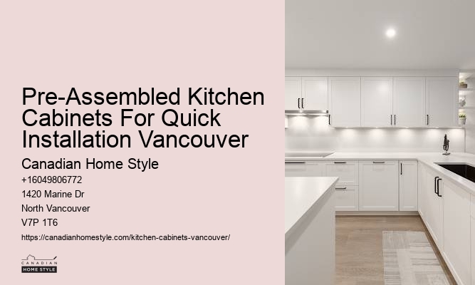 Eco-Friendly Kitchen Cabinets Vancouver
