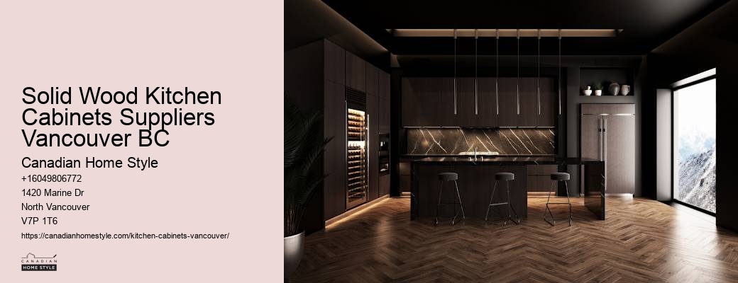 Elegant Kitchen Cabinets Vancouver