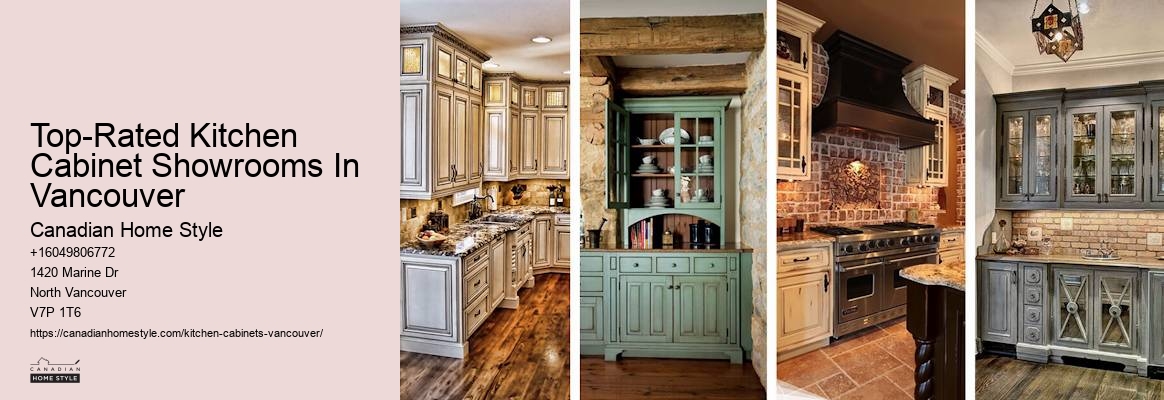 Wood kitchen cabinets Vancouver
